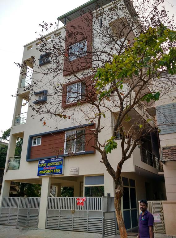 Nandu Hospitality Apartments Services - Aashiyana Bangalore Eksteriør bilde
